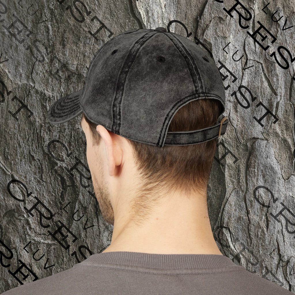 Luvcrest | Embroidered Vintage Cap