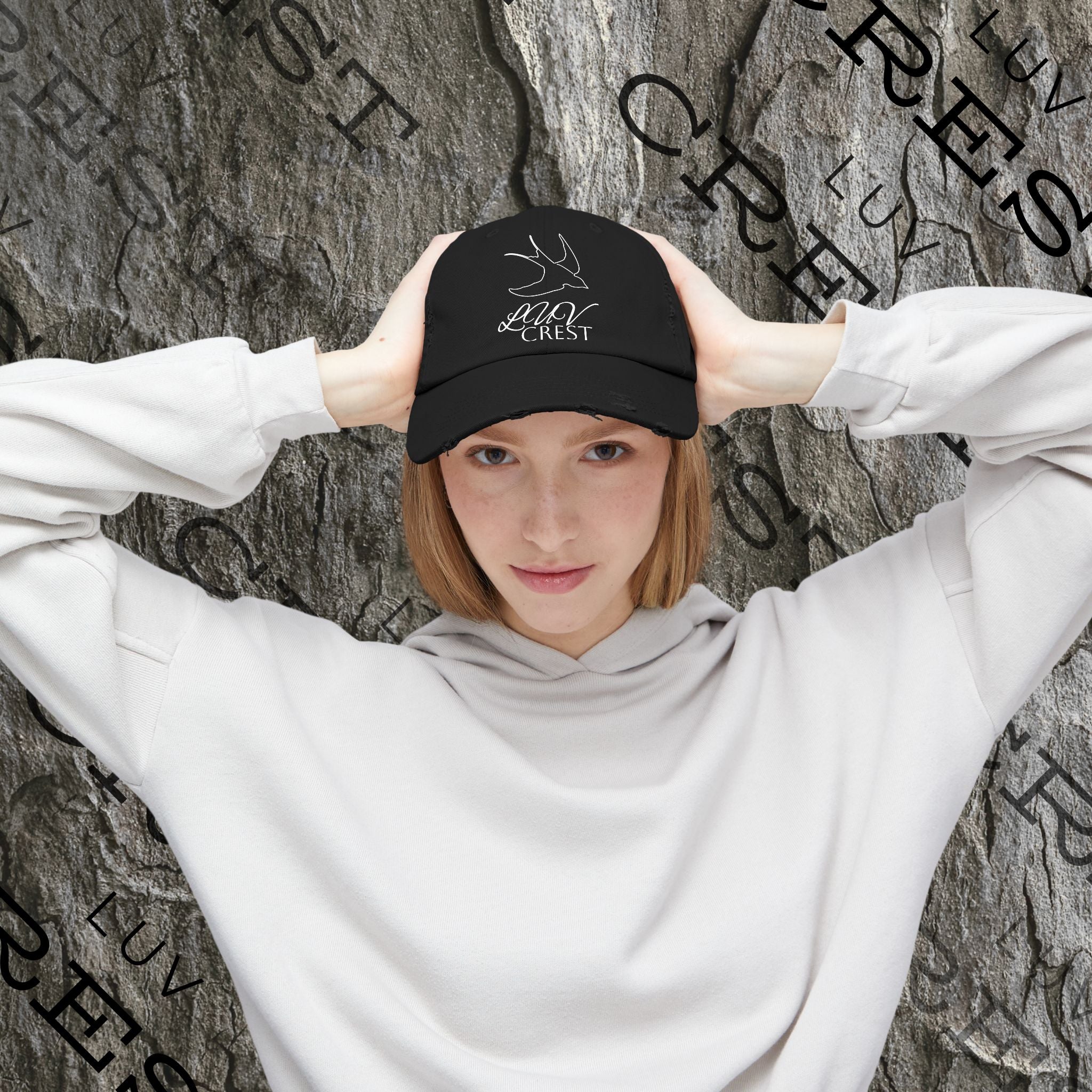 Luvcrest | Distressed Cap