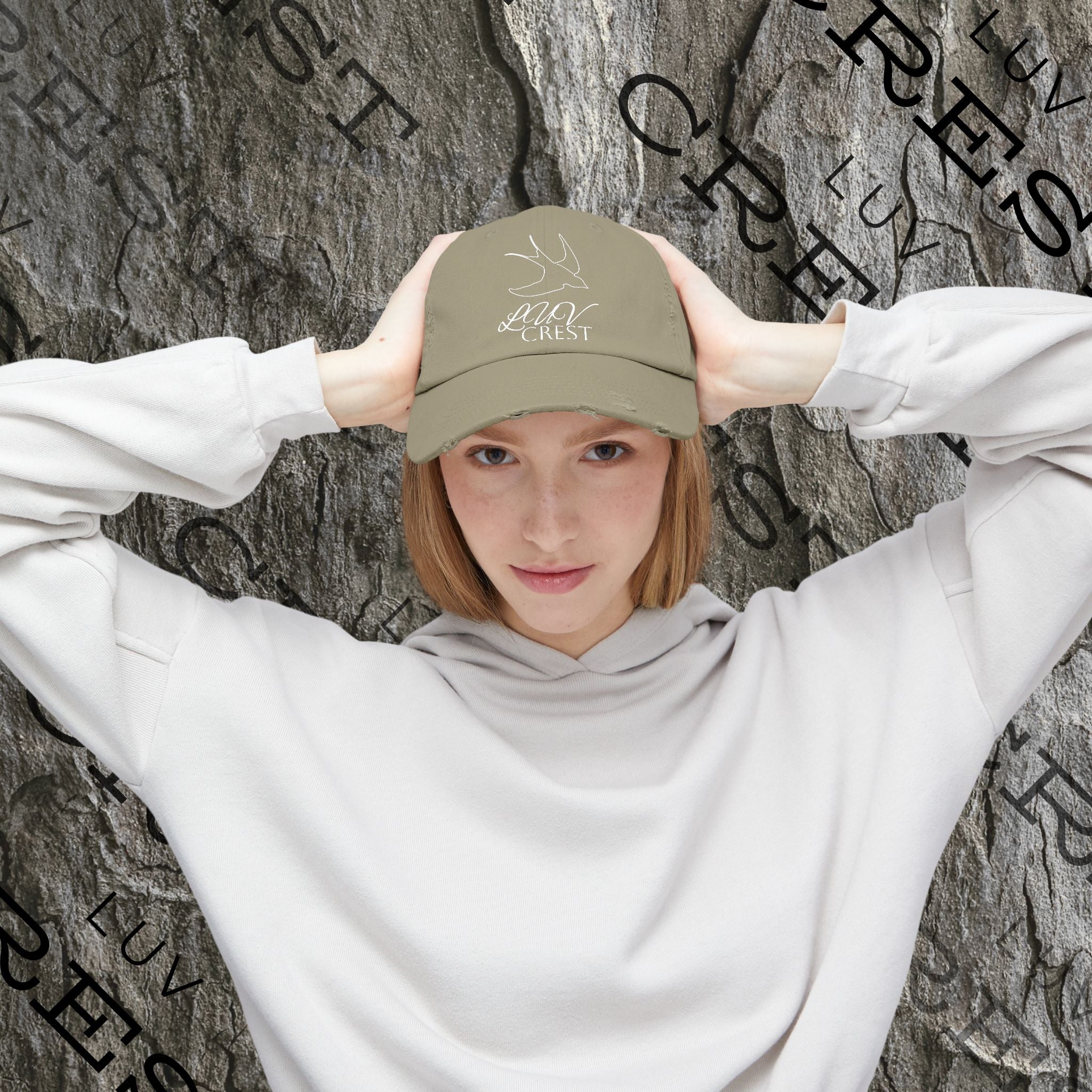 Luvcrest | Distressed Cap