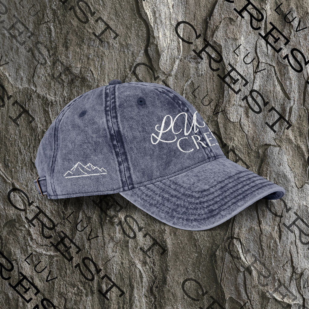Luvcrest | Embroidered Vintage Cap