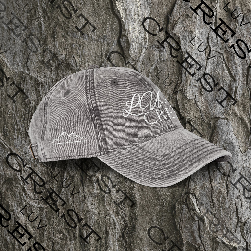 Luvcrest | Embroidered Vintage Cap