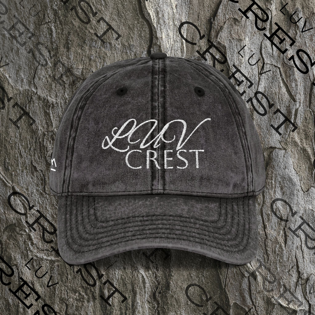 Luvcrest | Embroidered Vintage Cap
