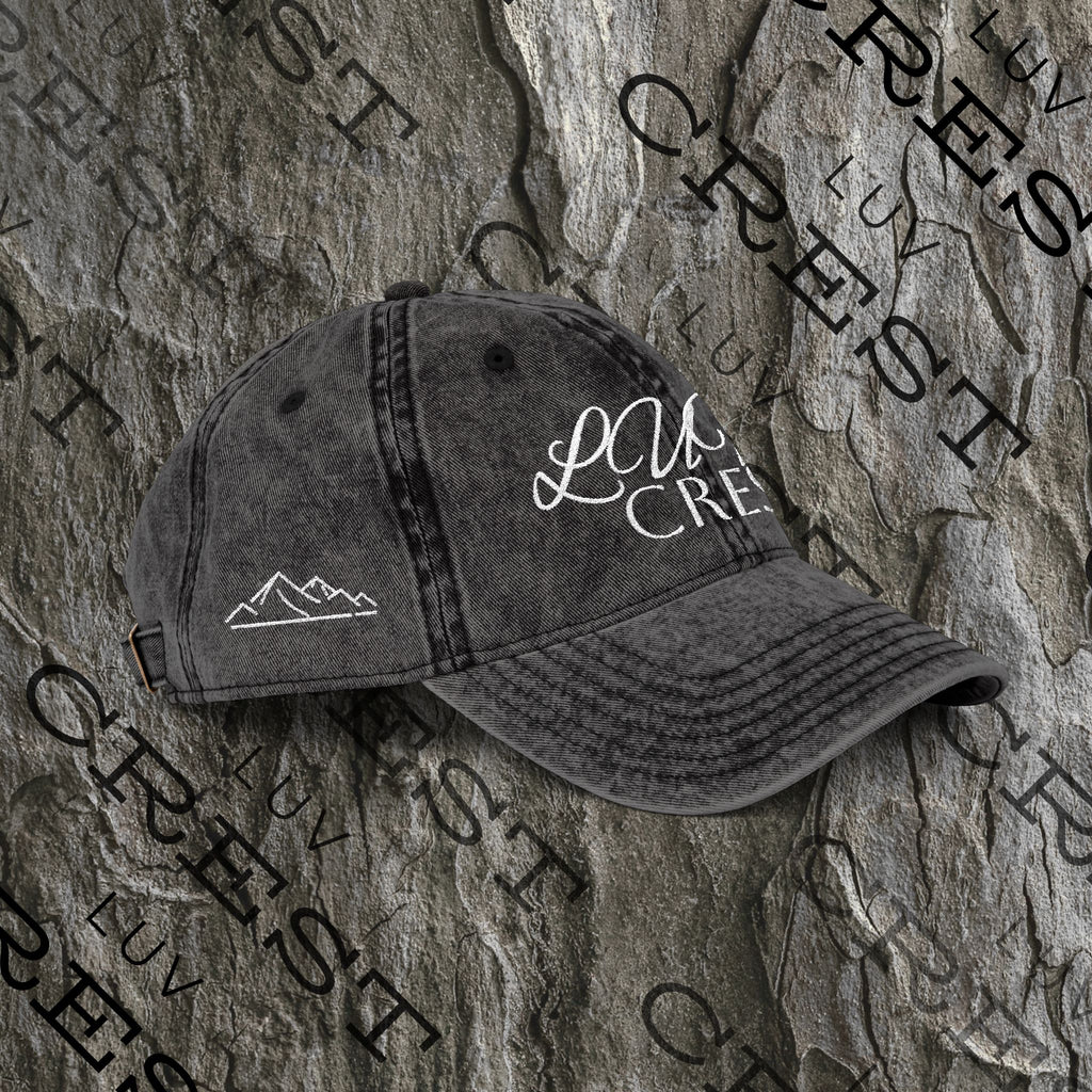 Luvcrest | Embroidered Vintage Cap